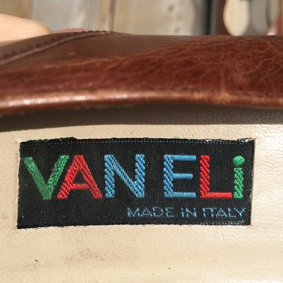 VINTAGE NARROW WOVEN ITALIAN LEATHER LOAFER FLATS - Picture 8 of 11